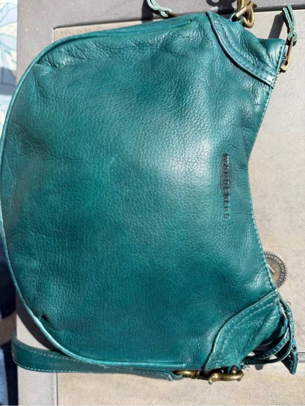 Wanderers Travel Co. Santorini Crossover Bag in Azzurra - Picture 4 of 14